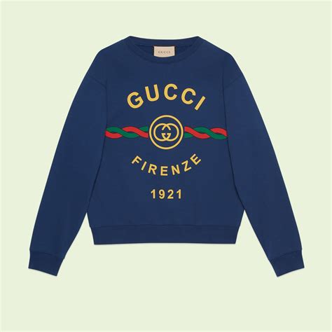 GUCCI: Felpa in cotone .